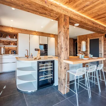 De Scott, Luxe Avec Et Sauna Σαλέ *