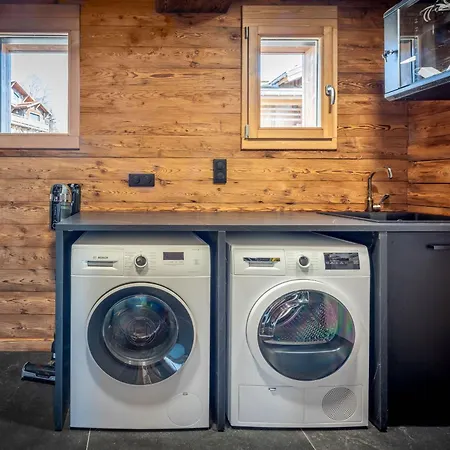 De Scott, Luxe Avec Et Sauna Σαλέ