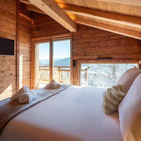 De Scott, Luxe Avec Et Sauna Chalet *