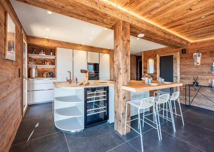 De Scott, Luxe Avec Et Sauna Dağ evi *