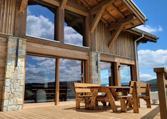 De Scott, Luxe Avec Et Sauna Dağ evi Gérardmer