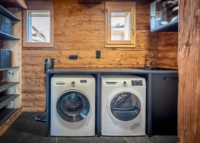 De Scott, Luxe Avec Et Sauna Dağ evi