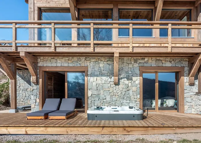 De Scott, Luxe Avec Et Sauna 샬레 *