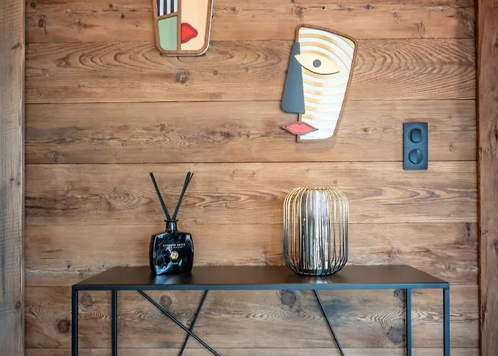 샬레 De Scott, Luxe Avec Et Sauna 제라르메르