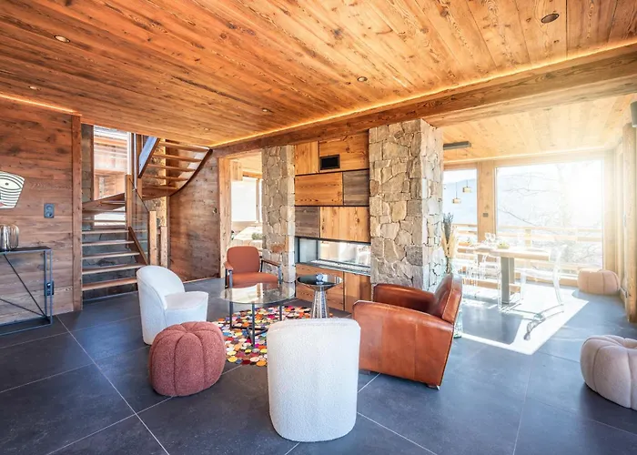 De Scott, Luxe Avec Et Sauna Dağ evi *